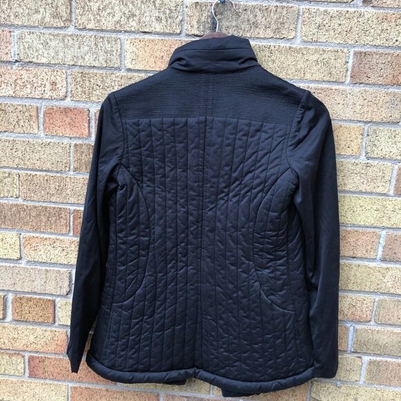 RARE Helmut Lang Asymmetrical Collar Coat Jacket Medium Black - Picture 4 of 9